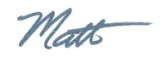Matt Kucharski Signature